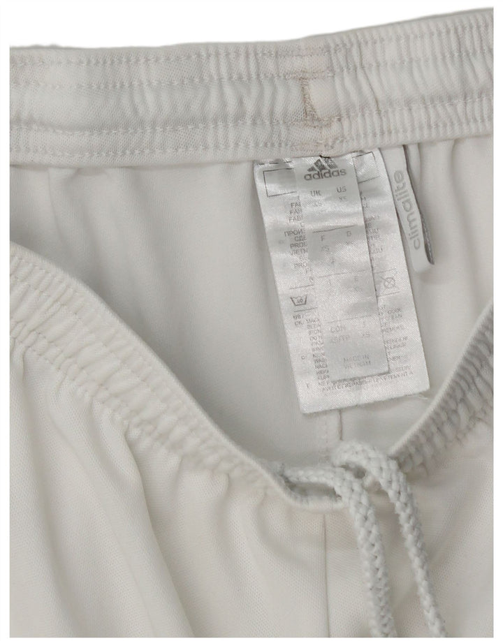 Męskie spodenki sportowe Adidas Climalite XS, biały poliester