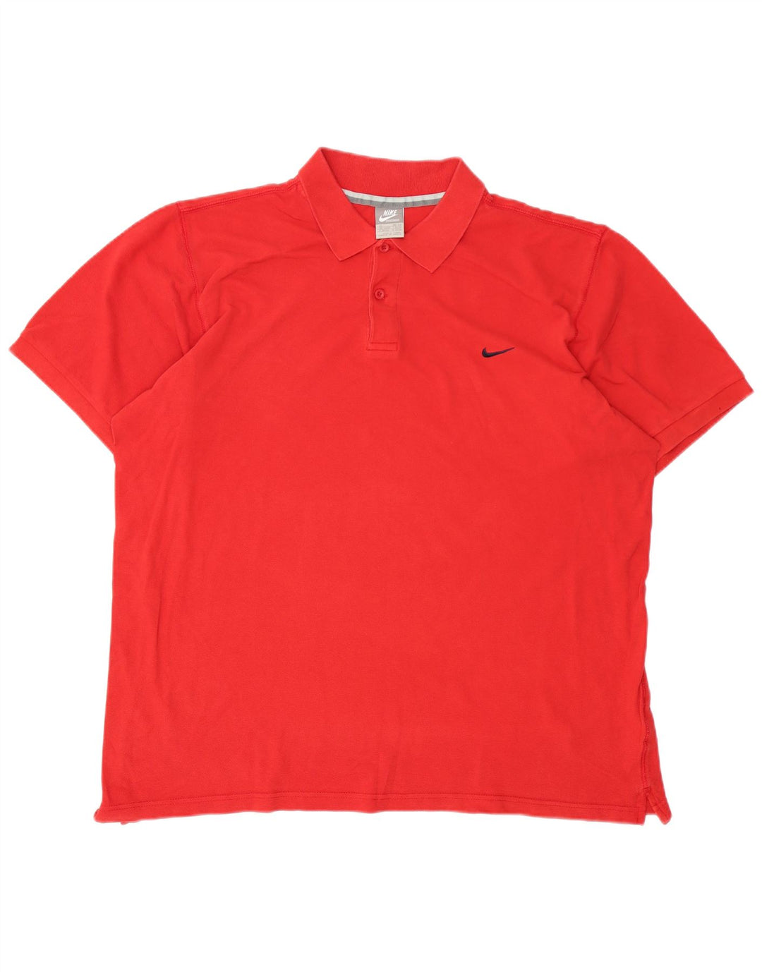 Męska koszulka polo NIKE UK 45/47 XL, czerwona, bawełniana