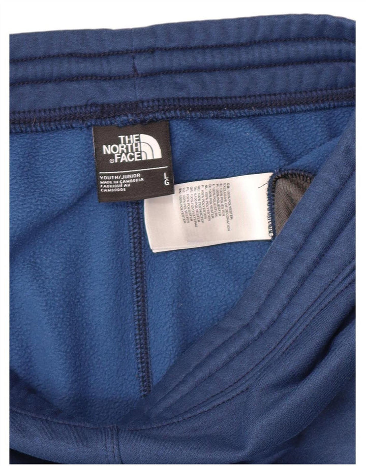THE NORTH FACE Boys Sport Shorts 11-12 Years Large  Navy Blue Polyester