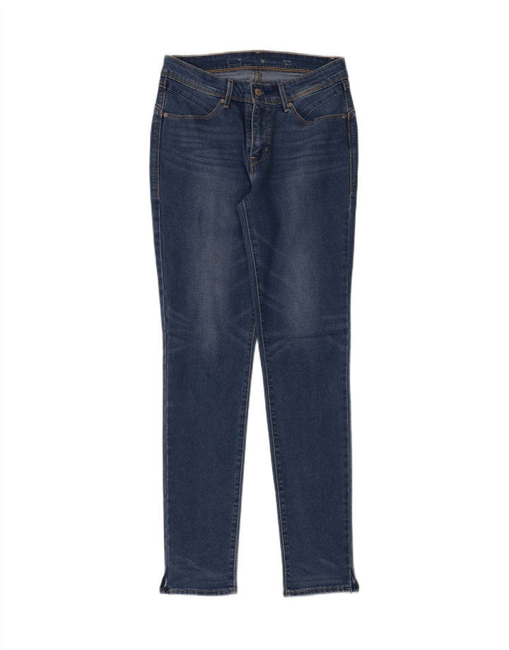 Damskie jeansy Levi's Mid Rise Skinny W29 L32 Niebieskie