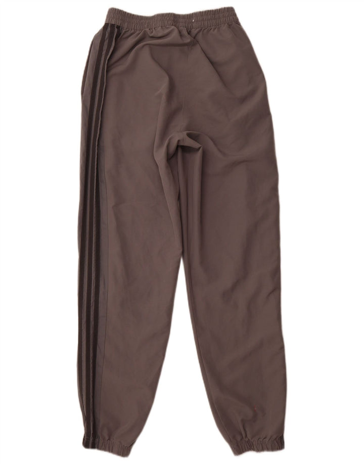 Damskie spodnie dresowe ADIDAS Joggers UK 10 Small Szary poliester