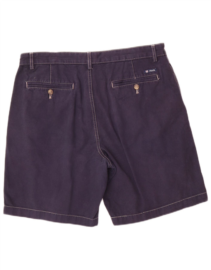 Męskie spodenki Chino Chaps, duże, W34, granatowe, bawełniane