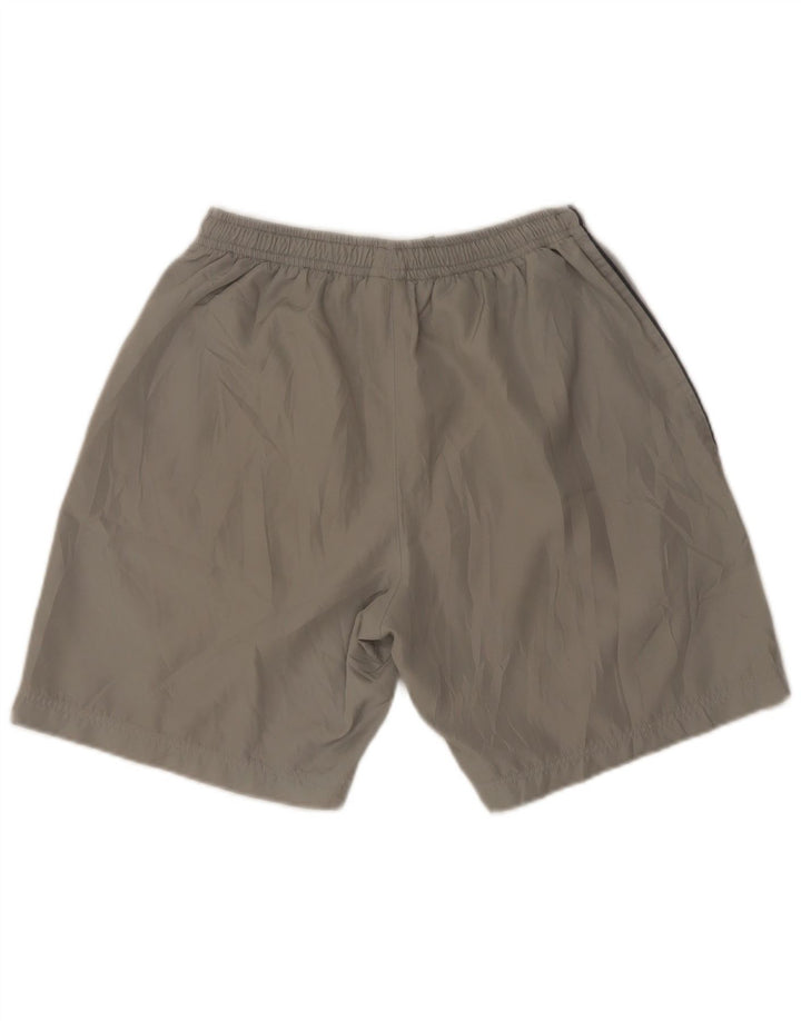 Męskie spodenki sportowe Adidas UK 40/42 Średni szary poliester