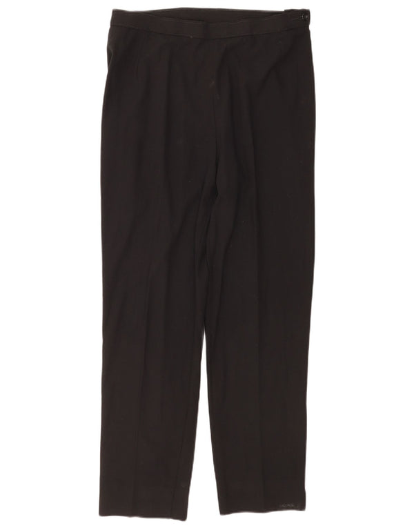 Marks & Spencer Damskie proste spodnie codzienne UK 14 duże W32 L29 czarne