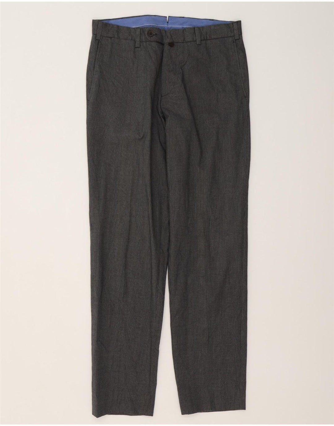 Spodnie garniturowe męskie MASSIMO DUTTI EU 40 Medium W31 L31 Szare pepitkę
