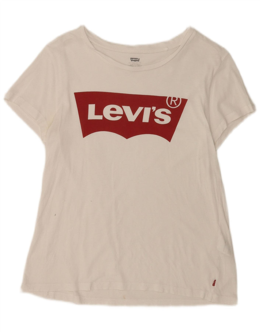 Damska koszulka z grafiką Levi's Top UK 12 Medium White