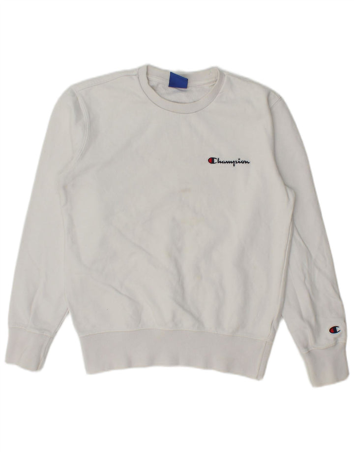Damska bluza oversize Champion UK 6 XS, biała bawełna
