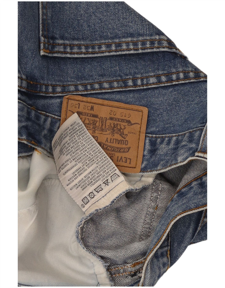 Damskie spodenki jeansowe LEVI'S W32, duże, niebieskie, bawełniane