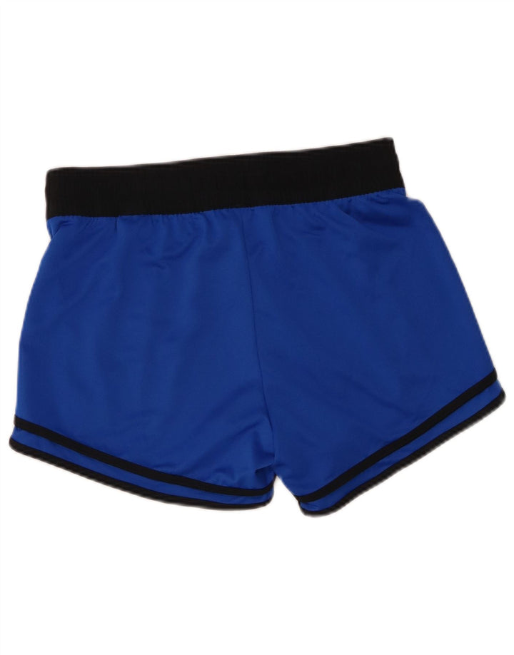 Damskie spodenki sportowe Reebok UK 8/10, mały, niebieski, poliester z blokami kolorów