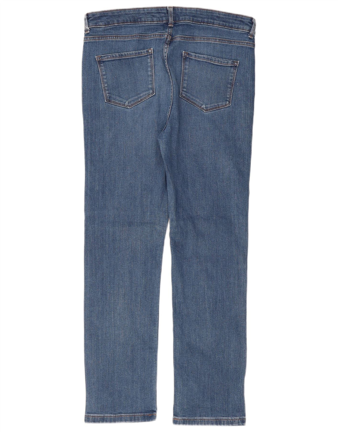 Marks & Spencer Damskie Regularne Jeansy Slim UK 14 Duże W36 L29 Niebieskie Bawełniane