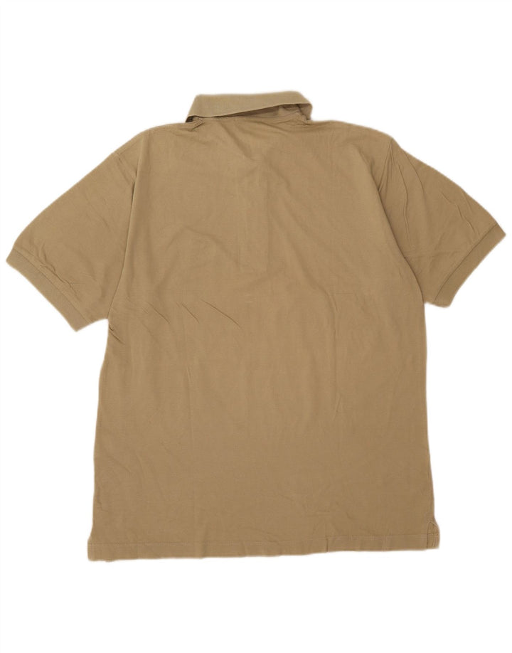 Męska koszulka polo Sergio Tacchini IT 46 Small, beżowa, bawełniana