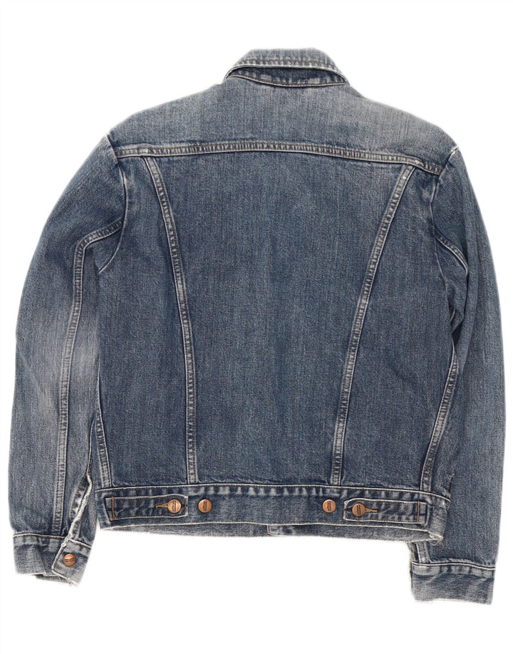 Damska kurtka dżinsowa Wrangler UK 14, średnia niebieska, bawełniana