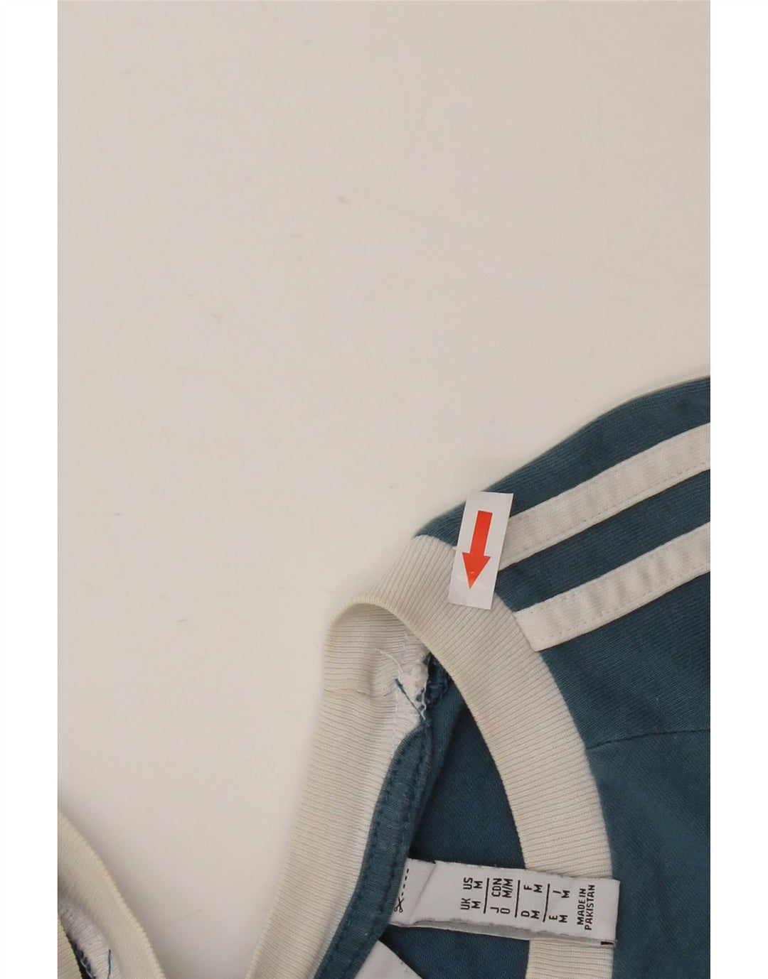 T-shirt męski ADIDAS Top, średni niebieski, bawełniany