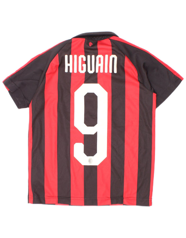 Chłopięca koszulka polo Puma AC Milan z grafiką, 9-10 lat, poliester w czerwone paski