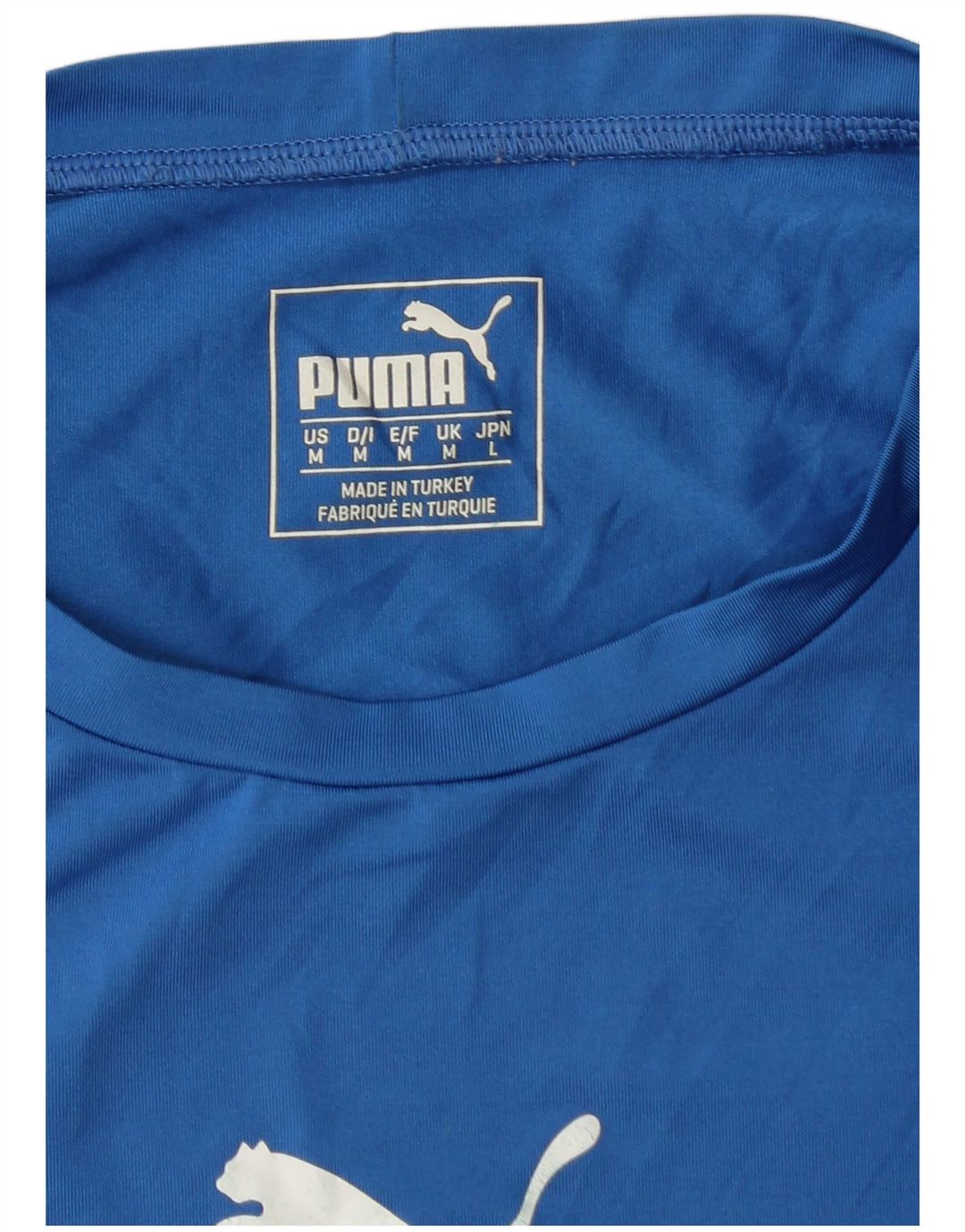 Męski T-shirt PUMA Top, średni niebieski