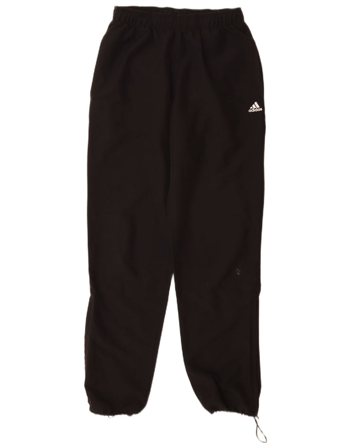 Adidas Męskie Climalite Dresowe Spodnie Joggery Małe Czarne Poliester