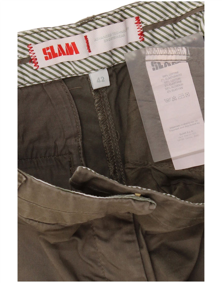 Damskie spodenki Chino Slam IT 42 Medium W30, bawełna khaki