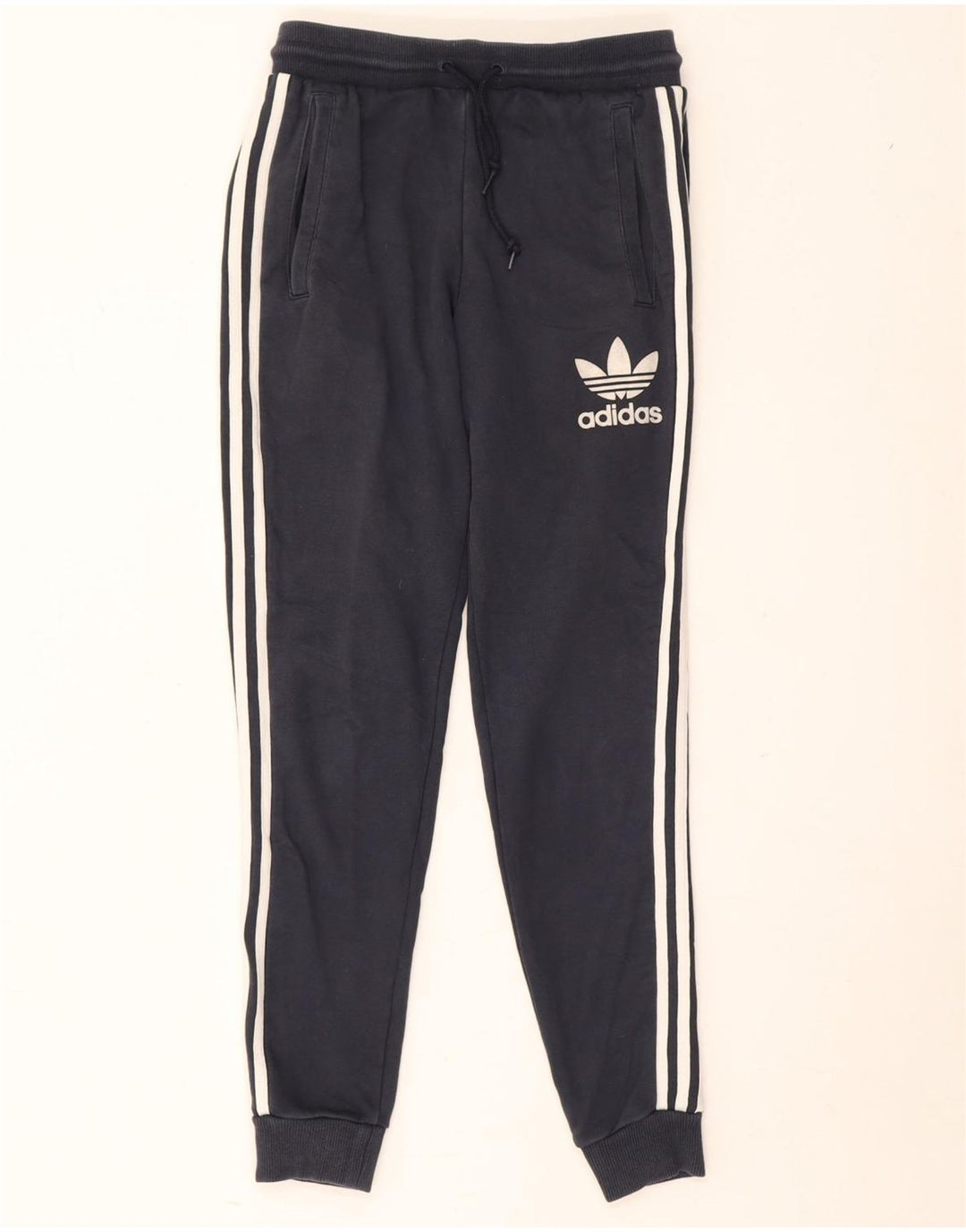 Adidas Męskie Spodnie Dresowe Joggery Małe Granatowe