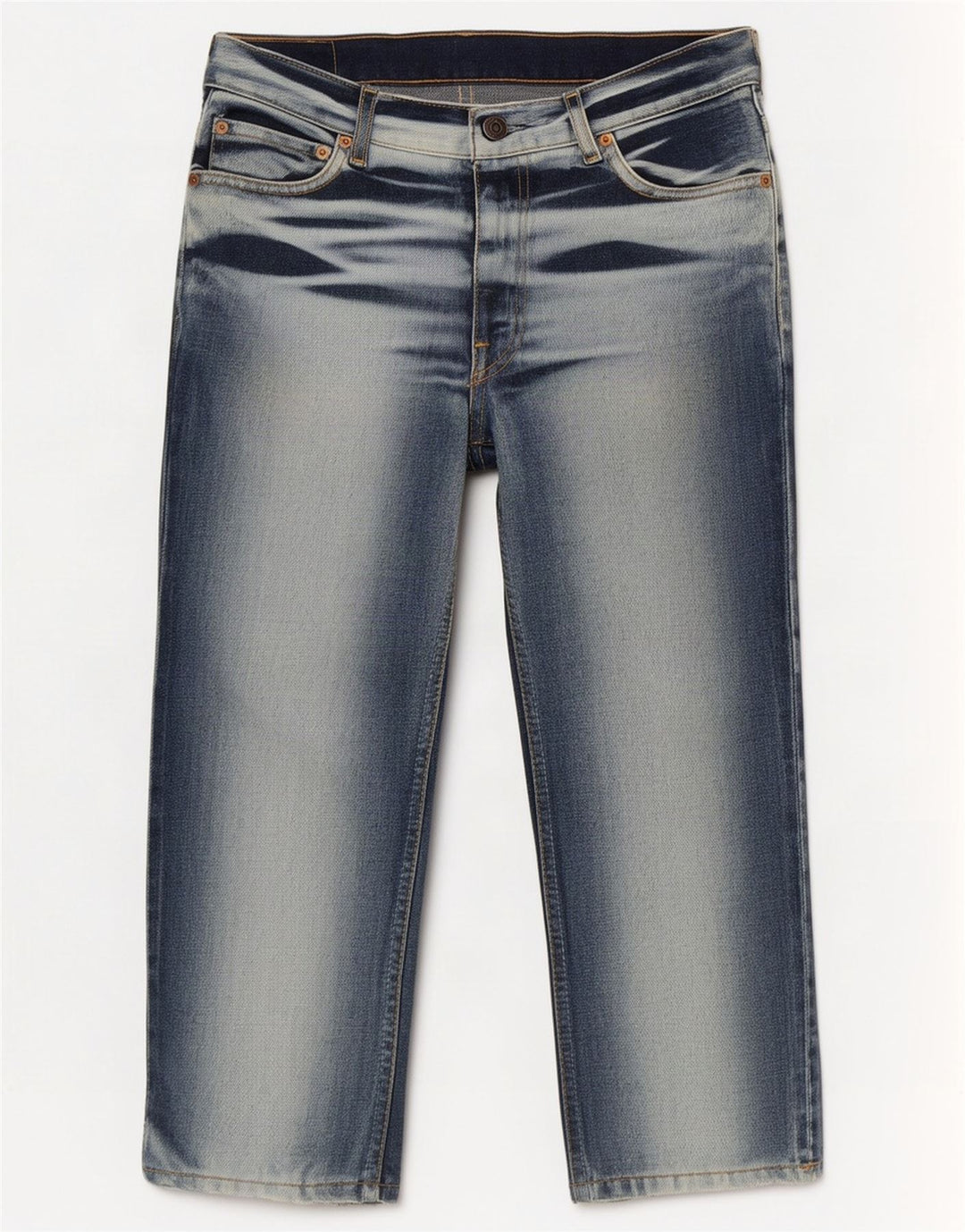 Męskie jeansy Levi's 661 Capri W32 L22 w kolorze granatowym