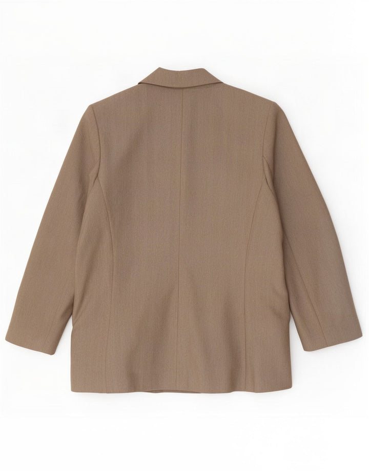Damska marynarka Debenhams UK 14, duża, khaki, w jodełkę