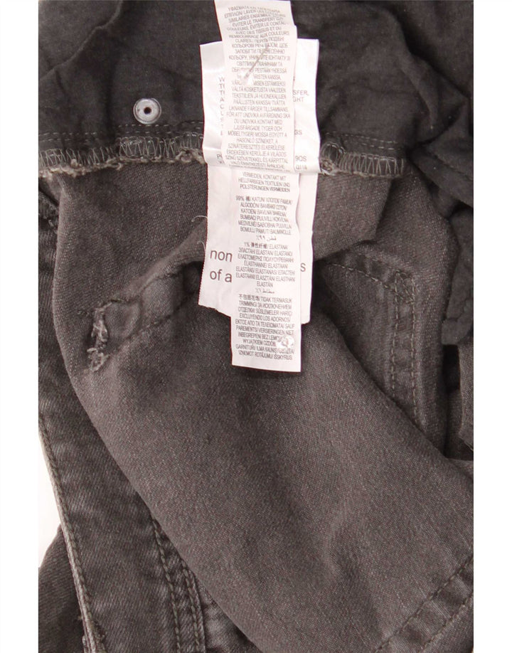 Marks & Spencer Męskie jeansy slim W38 L27 Szara bawełna