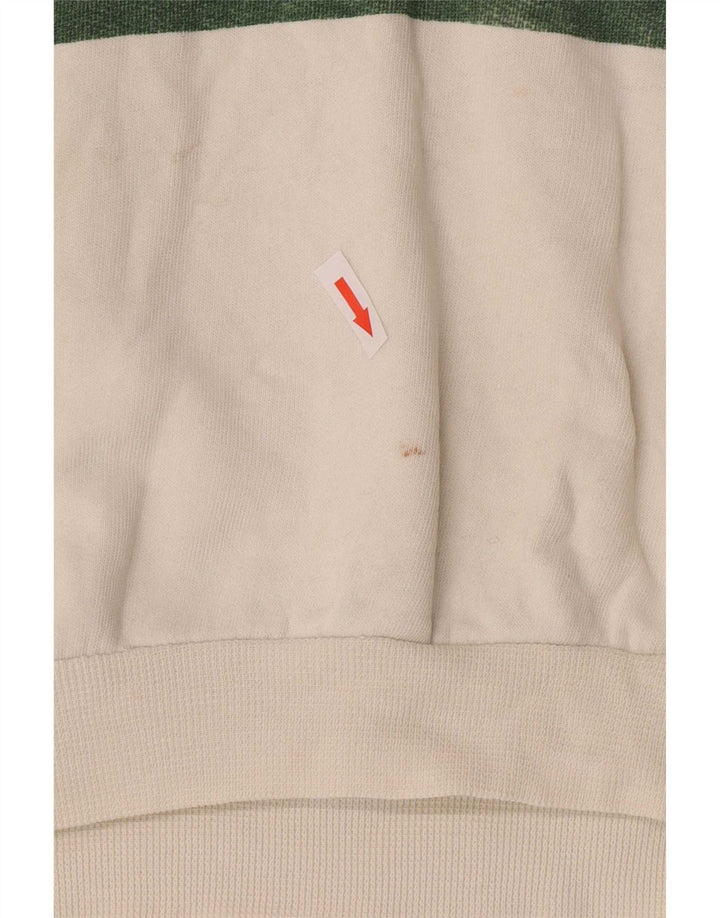 Damska bluza oversize z grafiką Iceberg UK 18 XL w białe paski