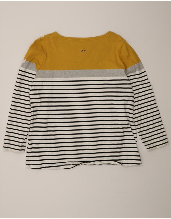 Damski top Joules z długim rękawem, UK 20 2XL, wielokolorowa bawełna w paski