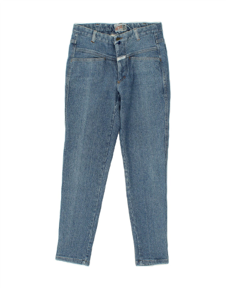 BASIC Womens Skinny Jeans IT 46 Large W32 L28 Blue Cotton Vintage Basic and Second-Hand Basic from Messina Hembry 