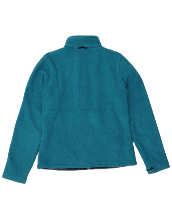 Damska kurtka polarowa Jack Wolfskin z podszewką UK 10, mała niebieska, poliester