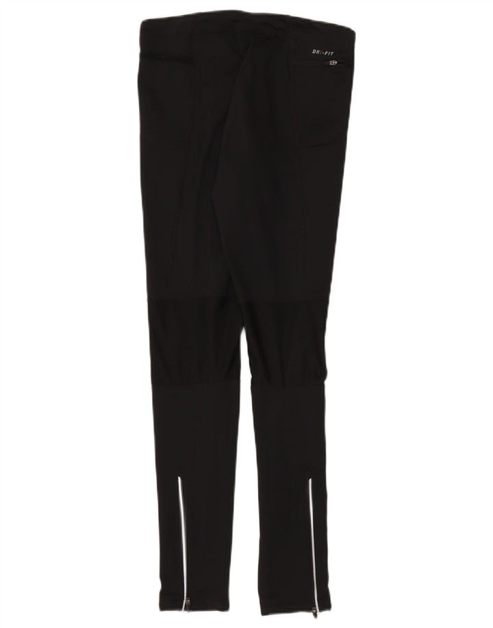 Legginsy damskie Nike, małe, czarne, poliestrowe