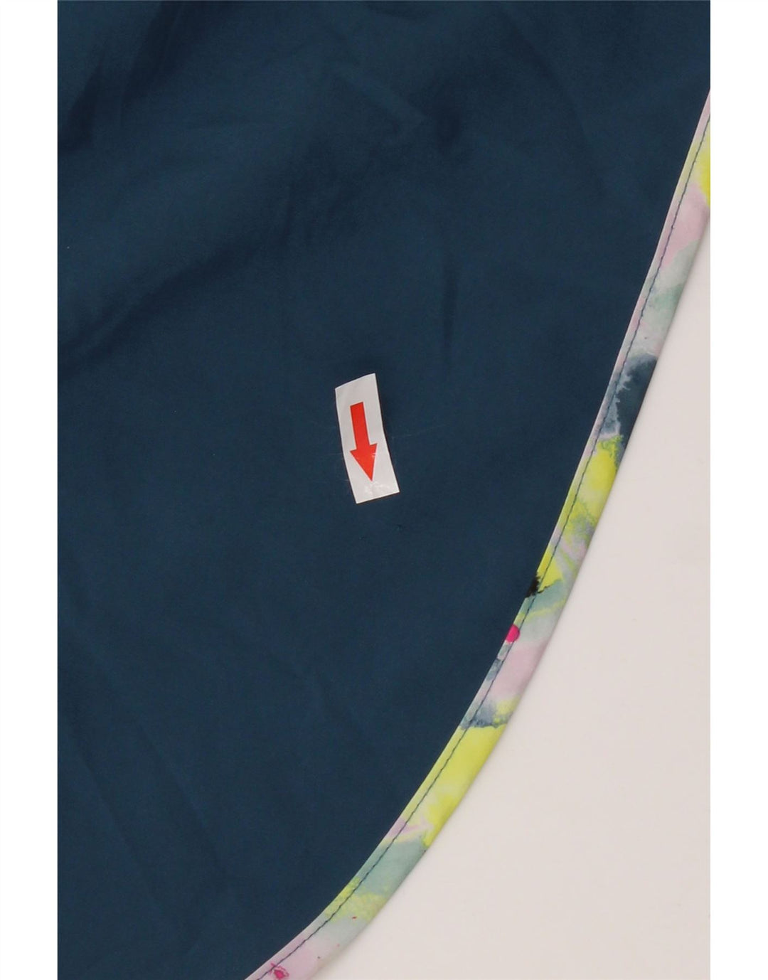 Damskie spodenki sportowe New Balance Graphic UK 14, średni niebieski poliester