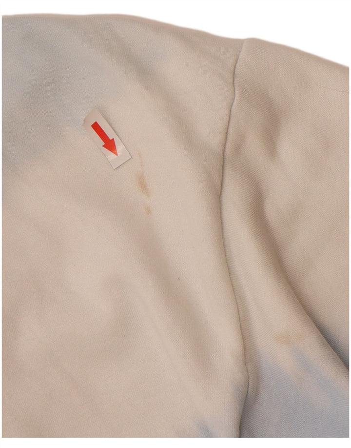 Gap Męski sweter oversize z kapturem XL, niebieski Tie Dye, bawełniany