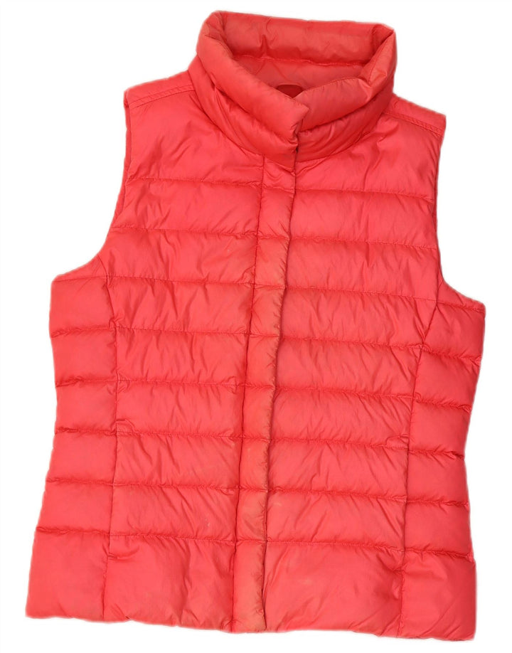 Damska wyściełana kamizelka Timberland UK 14 Średni różowy nylon