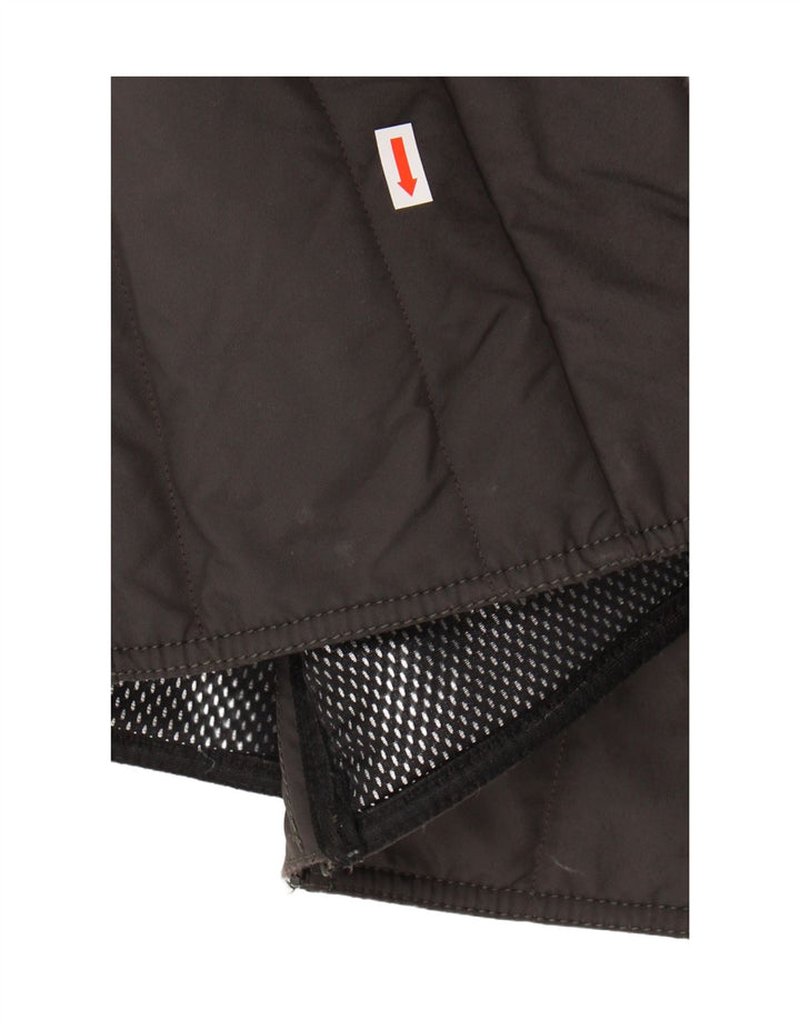 Damski płaszcz z kapturem i ociepleniem Refrigiwear IT 46, duży nylon w kolorze khaki