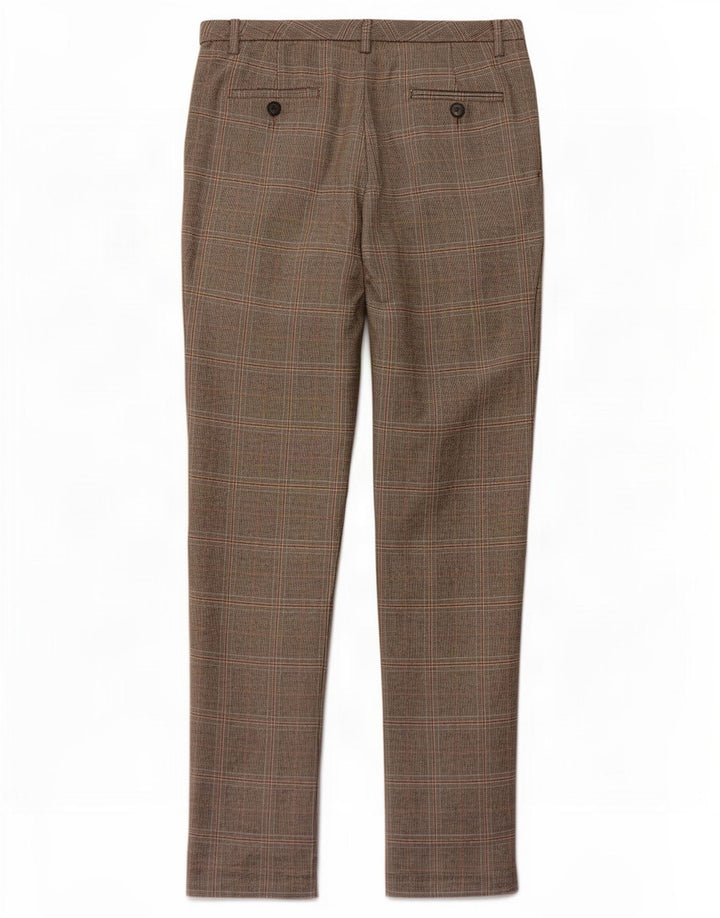 Spodnie Chino Massimo Dutti Damskie EU 38 Small W28 L30 Szare Pepitka