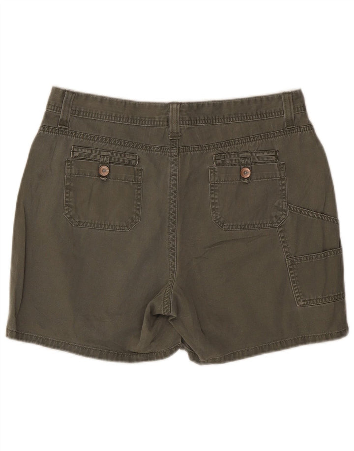 Damskie spodenki cargo LEE US 12, duże, W32, bawełna khaki