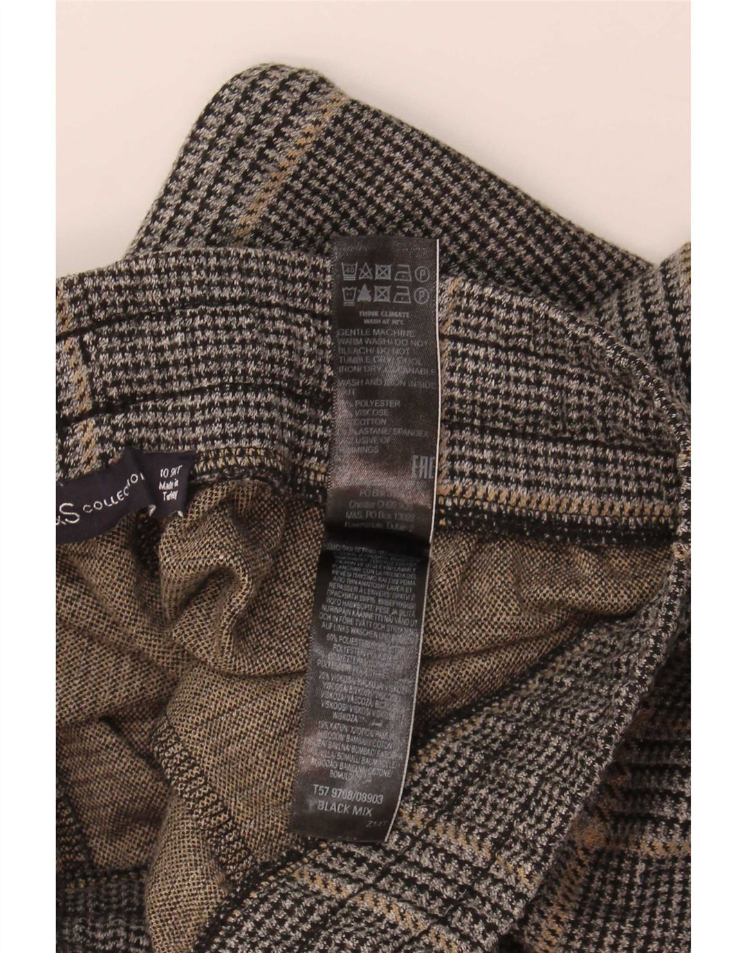 Spodnie damskie Marks & Spencer UK 10 Small W28 L25 Czarne