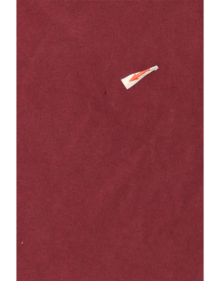 Męska bluza Tommy Hilfiger, duża, bordowa bawełna