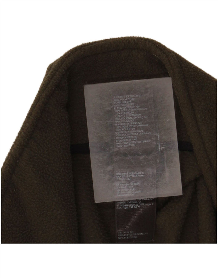 Męska kurtka polarowa THE NORTH FACE UK 36, mała, khaki, poliester