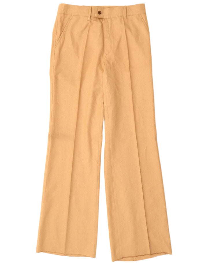 Dwuczęściowy zestaw damski VINTAGE UK 12 Medium W28 L34 Beżowy