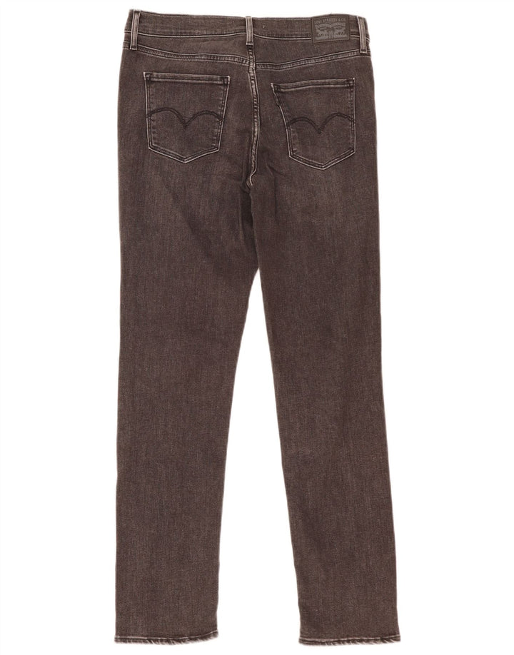 Damskie jeansy Levi's 312 Shaping W31 L29 Szara bawełna