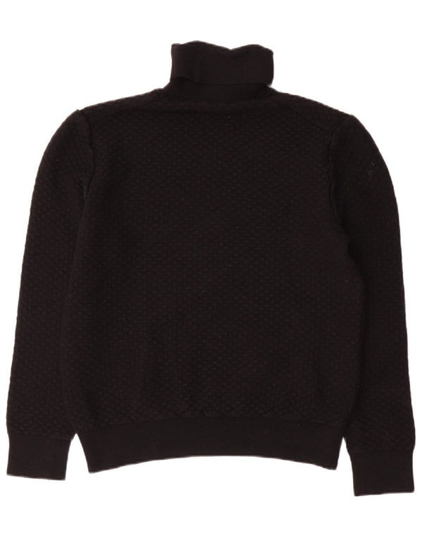 Damski sweter z golfem TRUSSARDI UK 20 2XL czarny