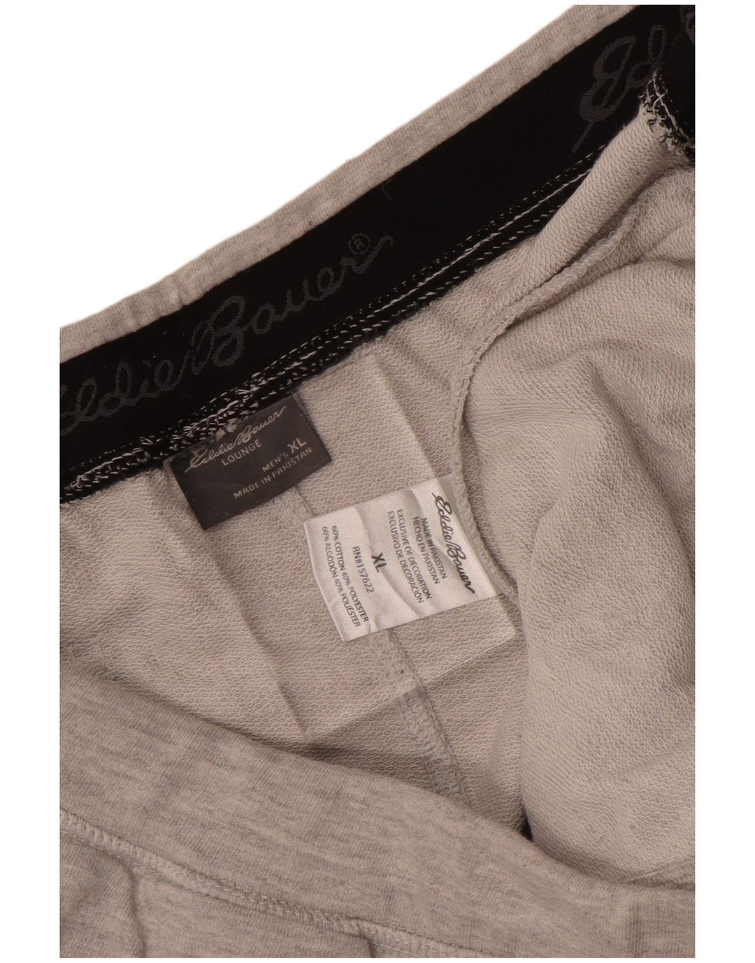 Męskie spodenki sportowe Eddie Bauer XL, szare, bawełniane