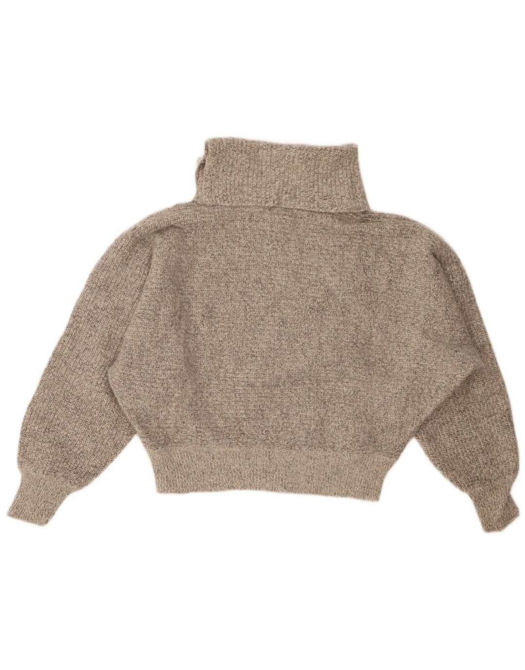 BAGARRY Damski sweter z okrągłym dekoltem UK 14, duży, szary, nakrapiany