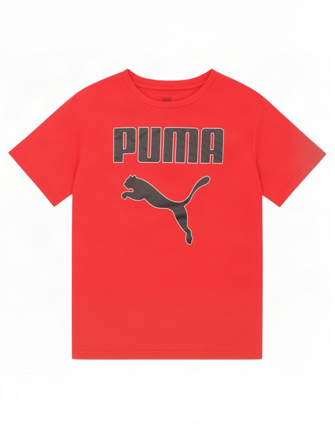 Chłopięcy T-shirt z grafiką Puma 10-11 lat, średni czerwony