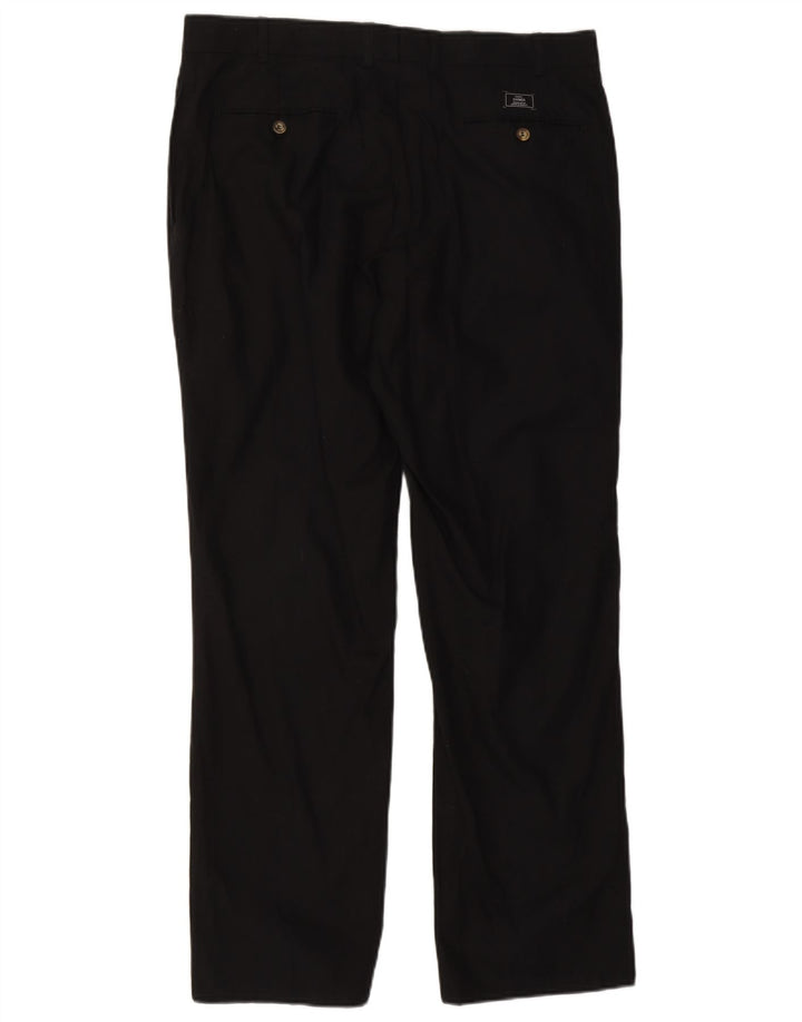 Męskie spodnie garniturowe Marks & Spencer Blue Harbor Straight W38 L31 Czarne