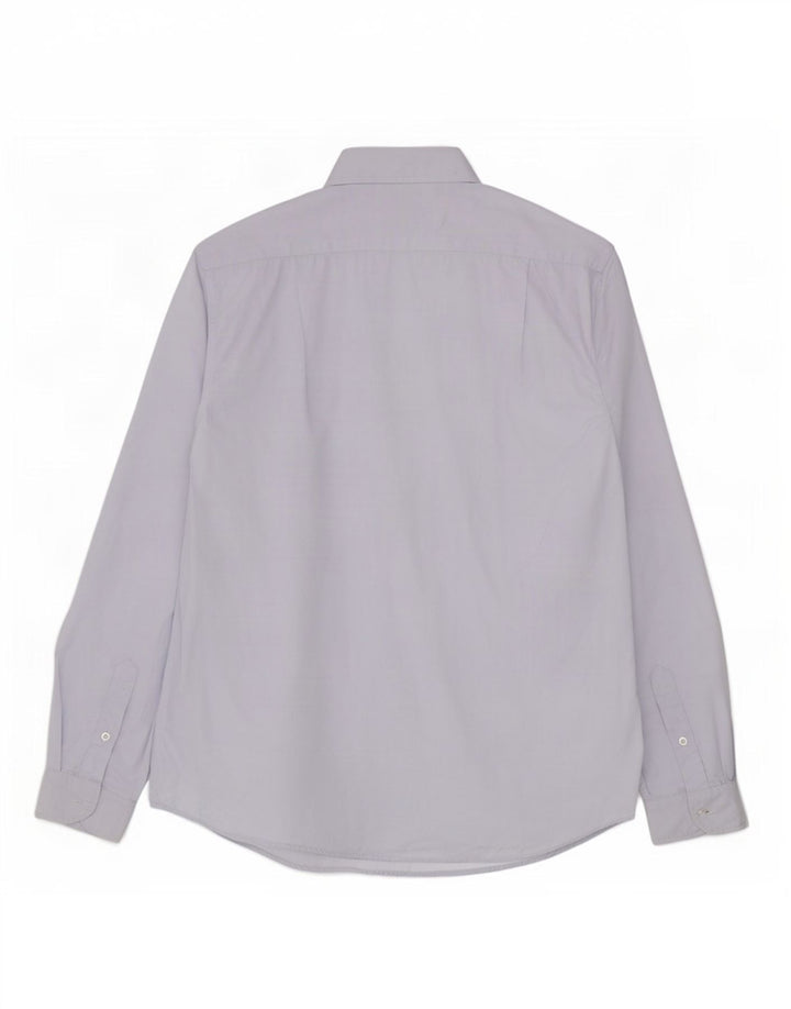 Koszula męska Lacoste Slim Fit, rozmiar 44 XL, niebieska, bawełniana