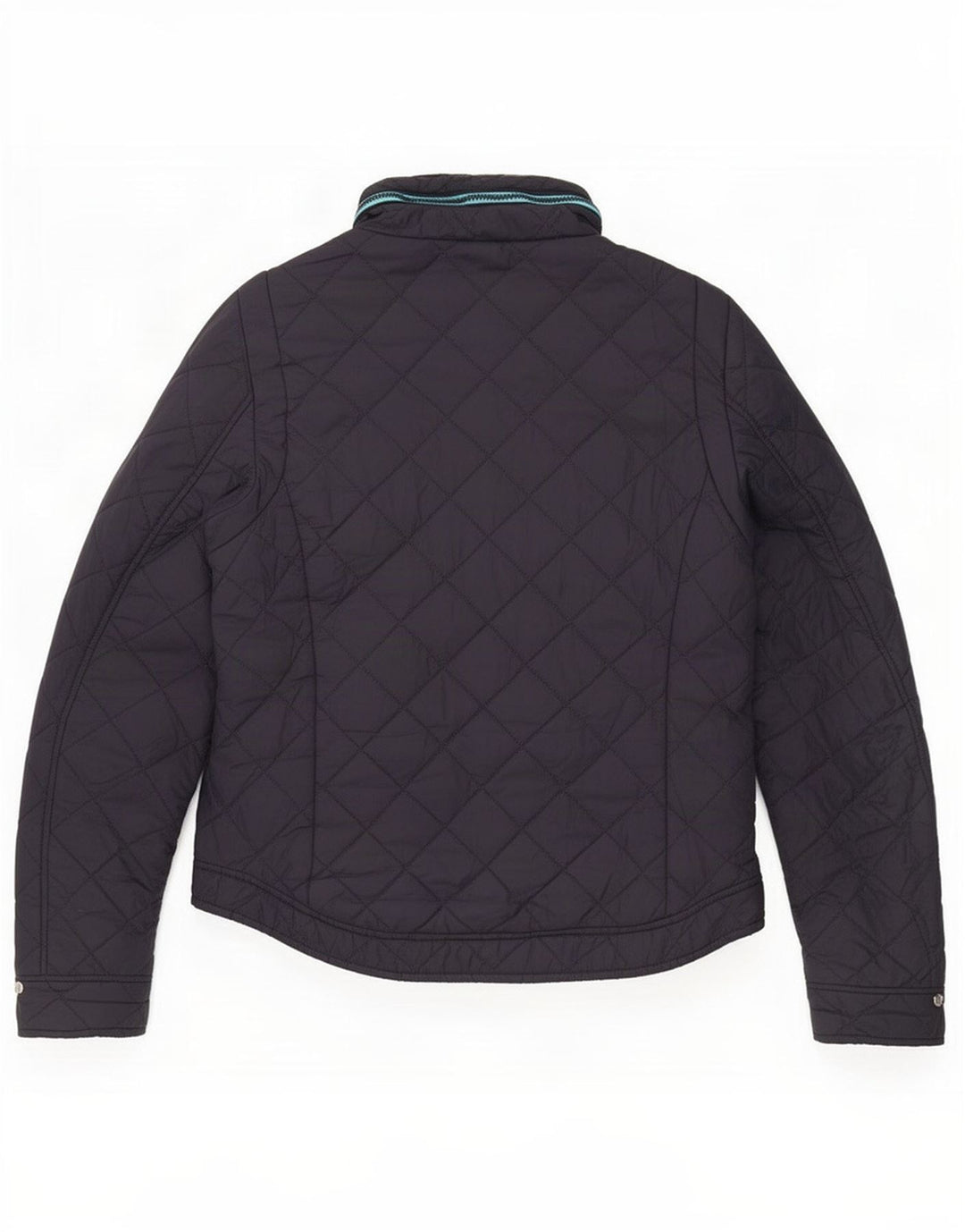 Męska pikowana kurtka z kapturem Superdry UK 38 Średni granatowy nylon