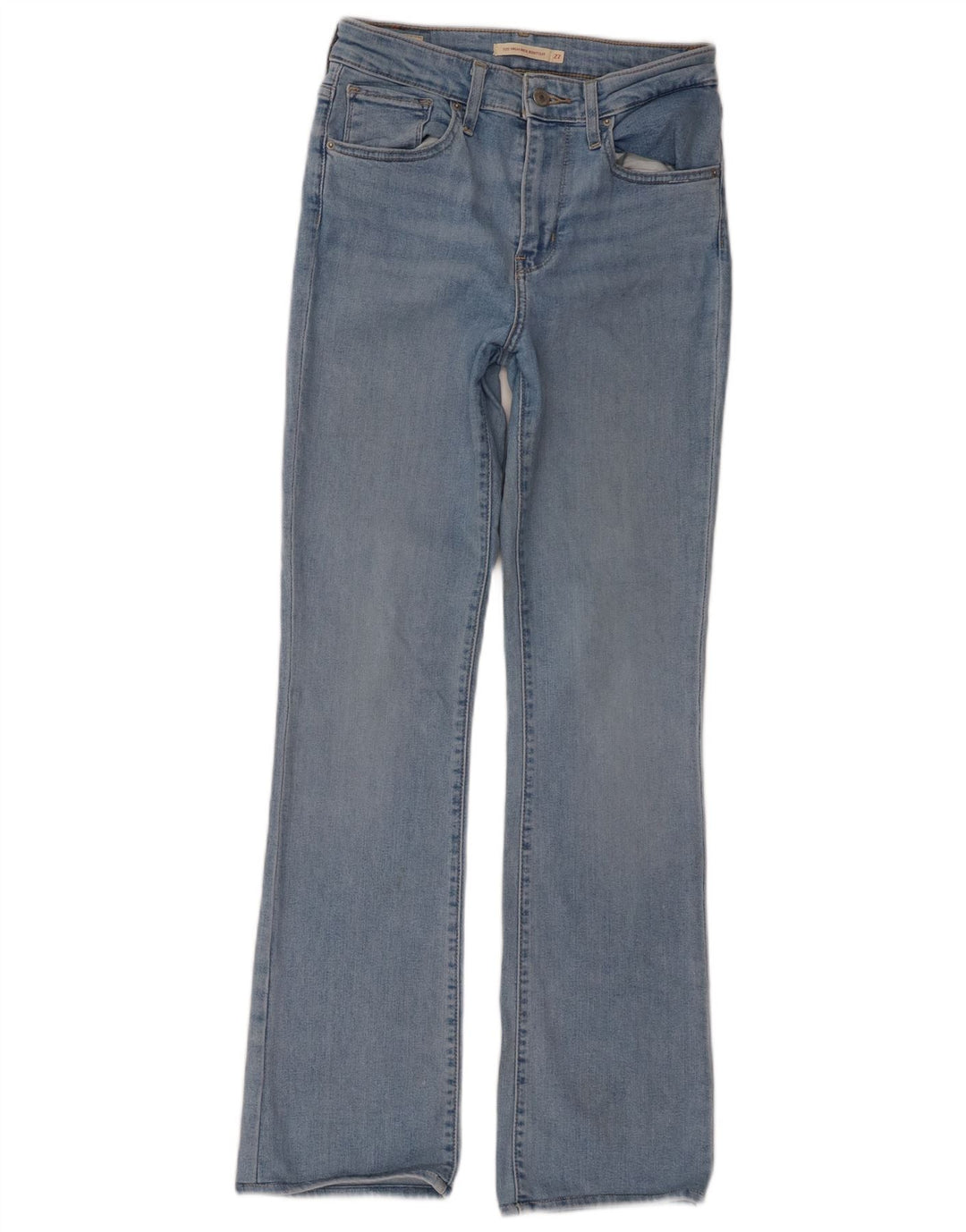 Damskie jeansy Levi's 725 z wysokim stanem Bootcut W27 L30 niebieskie