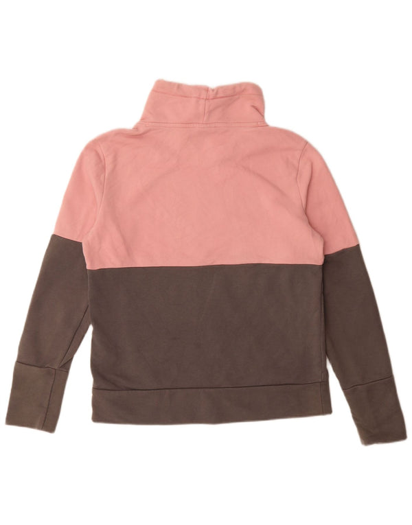 Damska bluza Puma Graphic Jumper UK 14 Średni różowy, bawełniany blok kolorów